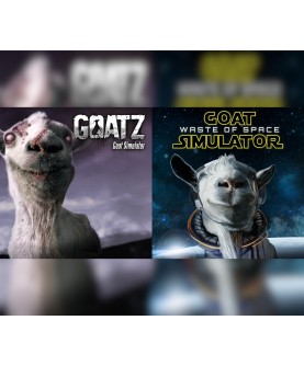 Goat Simulator + Waste of Space DLC + GoatZ DLC Steam Key GLOBAL